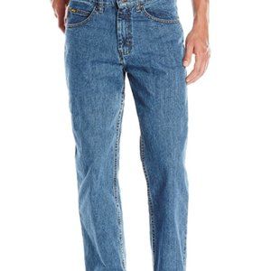 Relaxed Fit Straight Leg Jean